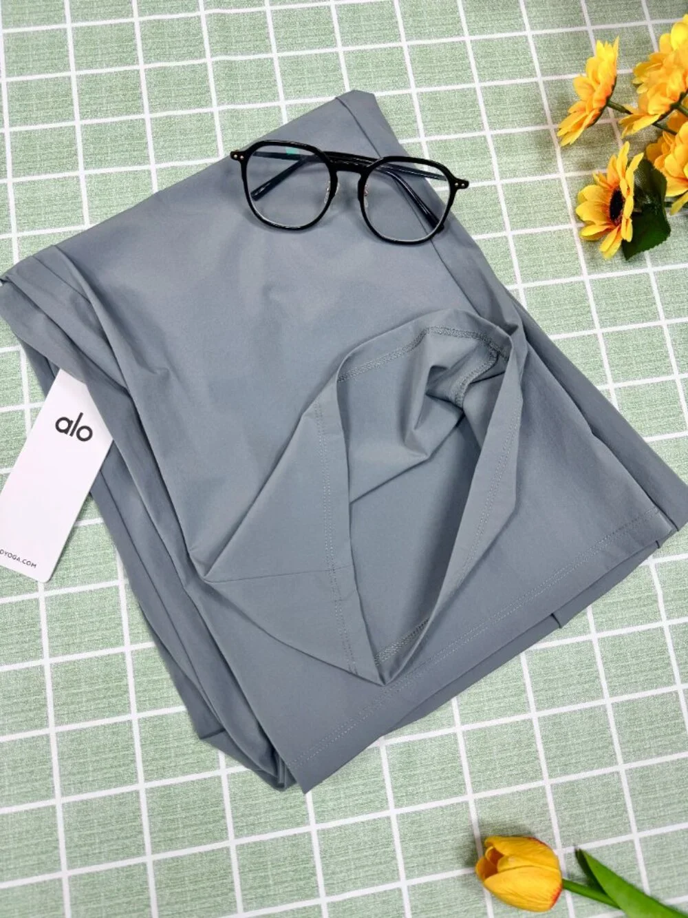 ALO Yoga Suit Up Trouser (Regular) Steel Grey 👖😉 NWT,Women's Casual Office
